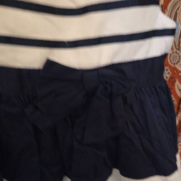 Carter's Blue and White Sleeveless Sundress - Picture 3 of 4